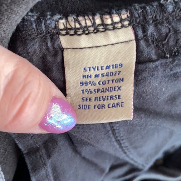 CAbi High Rise Skinny Black Jeans 8 GUC - Picture 8 of 9